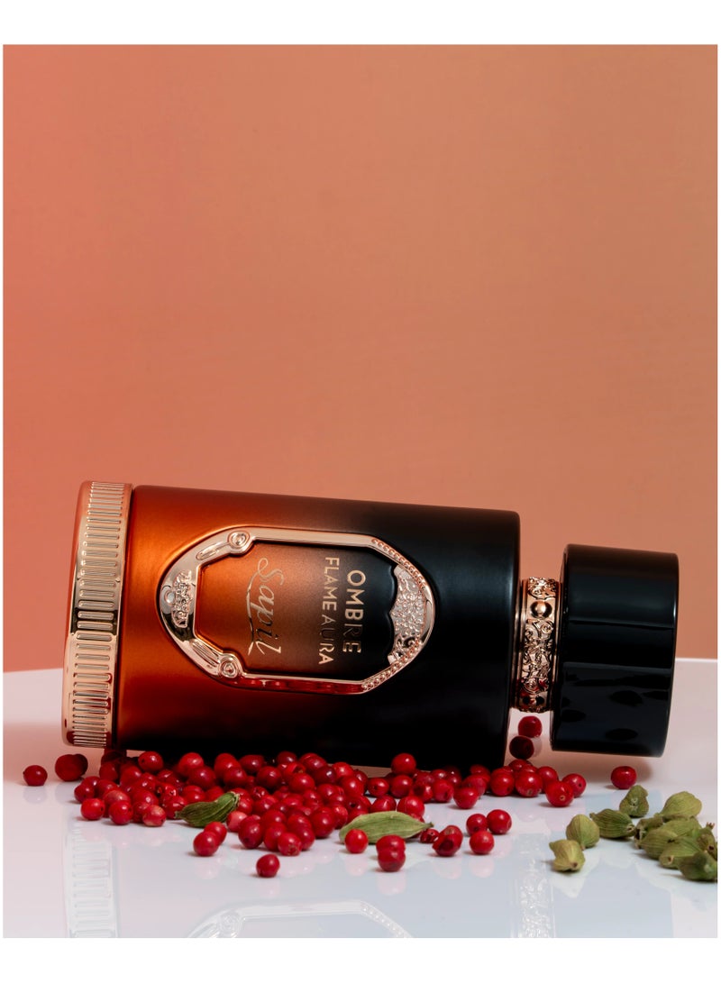 sapil Ombre Flame Aura Eau De Parfum For Unisex - 100 ML - Image 3